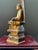 Japanese Carved Wood Buddha With Gold Leaf & Black Lacquer Mid-20th Century For Sale - Image 10 of 12