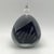 Jim Grant Black Cameo Glass Perfume Bottle (Signed and Dated, Handmade Art Glass, Vintage 1983) For Sale In Philadelphia - Image 6 of 15