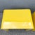 1980s Postmodern Yellow Gloss Laminate Waterfall Side Tables - A Pair For Sale - Image 5 of 10