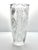American Large Heavy Vintage Bohemian Cut Lead Crystal Presentation Centerpiece Vase For Sale - Image 3 of 8
