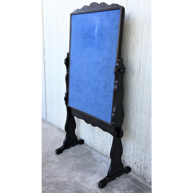 Mid-Century Modern 20th Century French Bulletin Board With Lyre Legs Style For Sale - Image 3 of 11