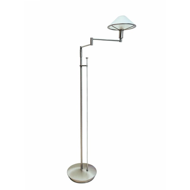 Authentic Holtkötter Floor Lamp, made in Germany 1970s. Great design, this model is very rare! Holtkotter is known for its...