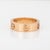 Contemporary Cartier Pink Sapphire Love Ring Sz 53 6 1/4 18k Rose Gold Fine Signed Jewelry For Sale - Image 3 of 7