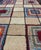 Checkerboard American Hooked Rug With Geometric Cross Designs For Sale In Atlanta - Image 6 of 6