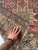 Persian Antique Caucasian Leshgi Star with KINTSUGI Repairs Rug 3.8 x 5.6 For Sale - Image 3 of 11