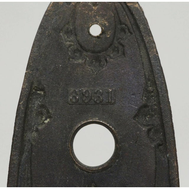 Antique Bronze Louis XII Door Plate For Sale - Image 6 of 6