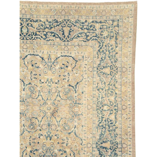 Rustic Galerie Shabab Collection Early 20th Century Persian Tabriz Carpet For Sale - Image 3 of 10