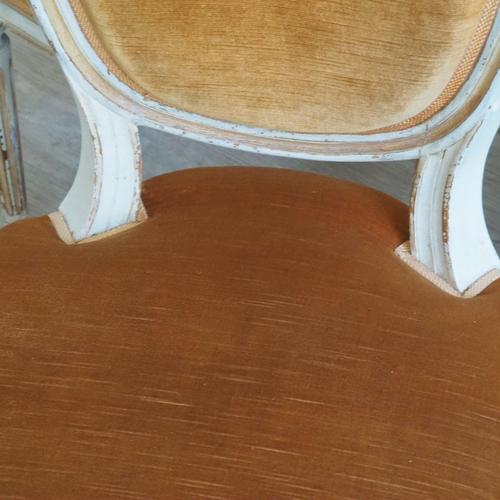 Vintage French Dining Room Chairs, 1920, Set of 4 For Sale - Image 10 of 18