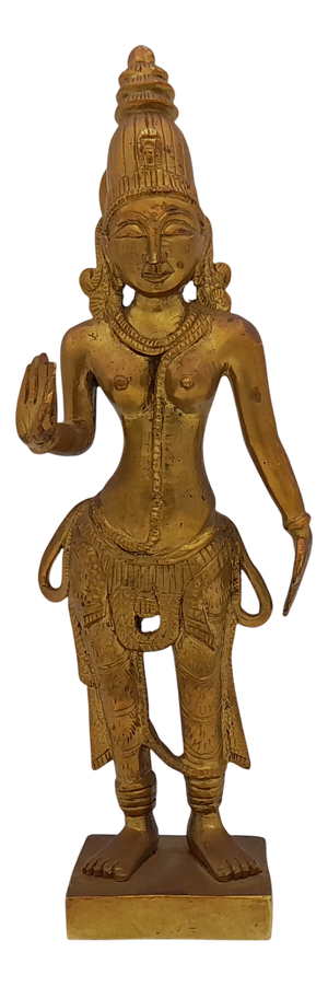 Bronze Statue of Hindu Goddess, 1960s
