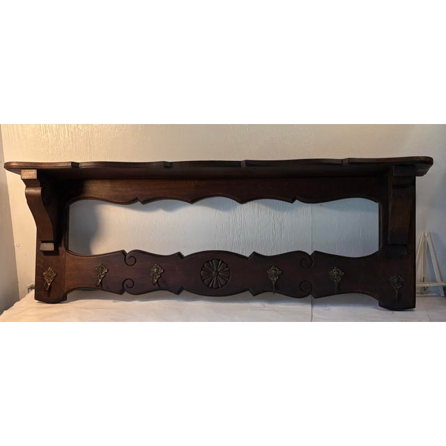 Vintage French Pot Rack or Coat Rack For Sale - Image 4 of 12