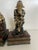 Antique White Vintage 1920's's Pair of French Harlequin or Jester Figure Book Ends For Sale - Image 8 of 10