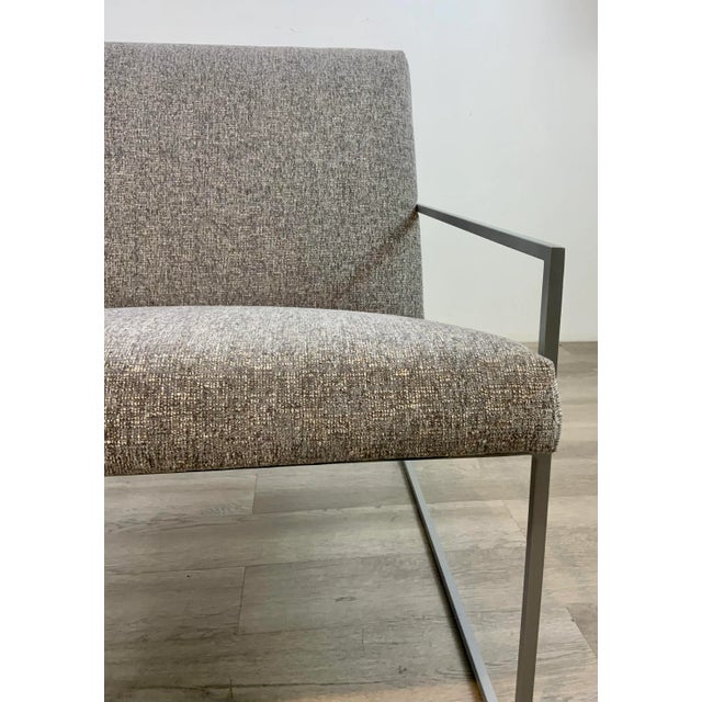 A.r.t. Furniture Modern Gray Lounge Chairs Pair For Sale - Image 4 of 10