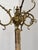 1960s Vintage Italian Brass and Onyx Hall Tree Coat Rack with Rotating Crown and Female Faces, 1960s For Sale - Image 5 of 18