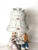 Vintage Italian Porcelain Table Lamp, 1970s For Sale - Image 4 of 11