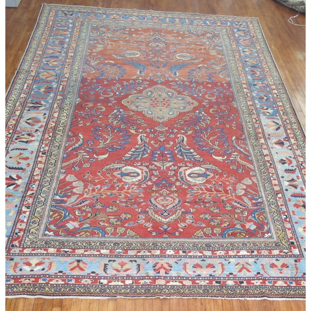 Early 20th Century Persian Malayer Rug - 10' x 15'1" For Sale - Image 9 of 9