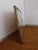 Rectangular Shaped Brass Mirror with Decorative Elements, 1950s, in Very Good conditions. Designed 1950 to 1959