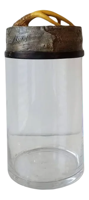 Monumental Faux Deer Antler Hurricane Jar