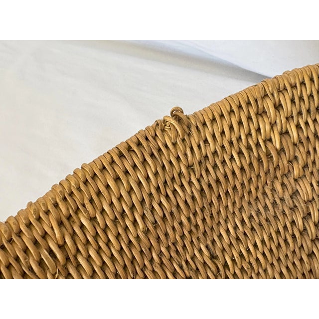 Vintage Native American Natural Fiber Woven Bowl/Basket From the Mid 20th Century For Sale - Image 10 of 14