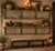 Pair of Vintage 79" Long/Wide Distressed Wood & Pressed Tin Architectural Wall Shelves For Sale - Image 15 of 15