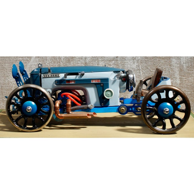 Simon Smith, Custom Steampunk Car Sculpture, 1950, Mixed Media For Sale - Image 4 of 9