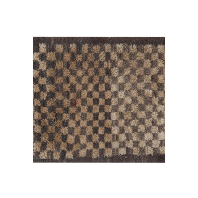 Mid-Century Modern Turkish Karapinar Tulu Rug For Sale - Image 3 of 12