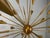 Metal Italian Sputnik Brass Chandelier, 1970 For Sale - Image 7 of 11