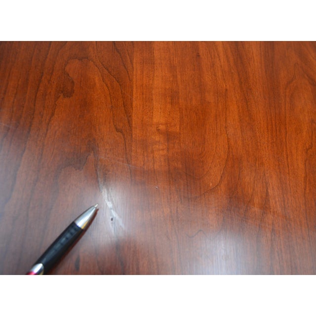 Late 20th Century Henkel Harris Cherry Dining Table For Sale - Image 5 of 13