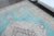 1960s Vintage Persian Handmade Wool Cotton Turquoise Area Rug For Sale In San Francisco - Image 6 of 11
