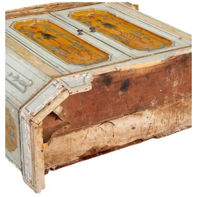 18th Century 18th Century Italian Neoclassical Painted and Decorated Cabinet For Sale - Image 5 of 7