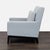 Modern West Elm Modern Lounge Chair in Light Blue Fabric For Sale - Image 3 of 7