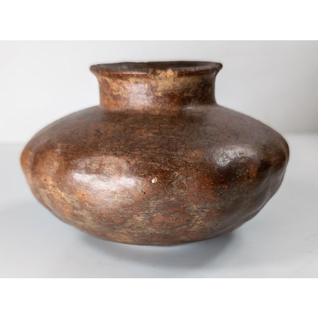 Ceramic Pre-Columbian Western Mexico Colima Style Pottery Olla Vessel For Sale - Image 7 of 16