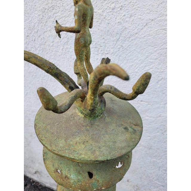 Grand Tour Thymiaterion or Etruscan Incense Burner, 19th Century For Sale - Image 9 of 13