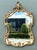 Mid 20th Century Vintage Rococo Style Gold Frame Mirror For Sale - Image 5 of 12