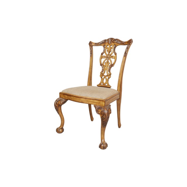 Maitland - Smith Maitland-Smith Chippendale Dining Chairs, Set of 6 For Sale - Image 4 of 14