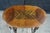 Brown Mid Century Mersman Victorian Revival Walnut Burl Oval Inlaid Accent Table 30" For Sale - Image 8 of 18