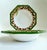Traditional Vintage Palm Beach Regency Desert Bowls With Leopard and Bamboo Edge Decoration - Set of 8 For Sale - Image 3 of 6