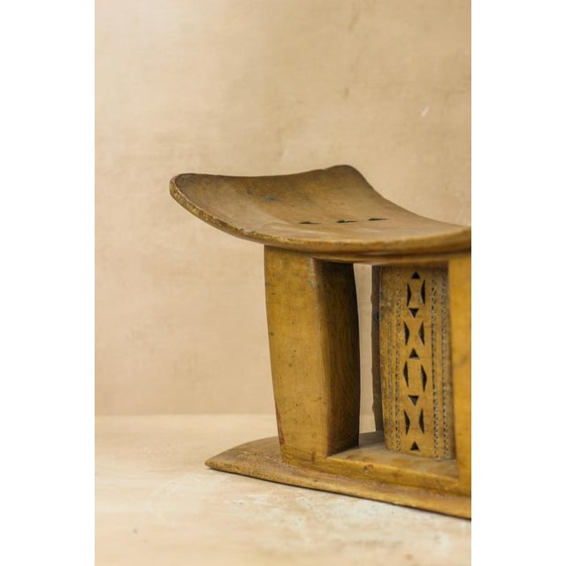 Ashanti Stool in Wood For Sale - Image 4 of 12
