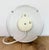 Vintage White Electric Wall Clock from Metamec, 1970s For Sale - Image 16 of 17
