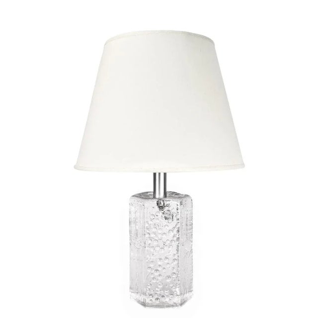 Crystal Structure Table Lamp by Willem Heesen for Royal Leerdam, 1967 For Sale - Image 13 of 13