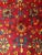 Burgundy Antique Persian 'Manchester' Kashan Gallery Rug, Wool, Allover Floral Design For Sale - Image 8 of 12