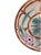 Rustic 19th Century Majolica Flowers & Butterfly Plate Wasmuel For Sale - Image 3 of 8