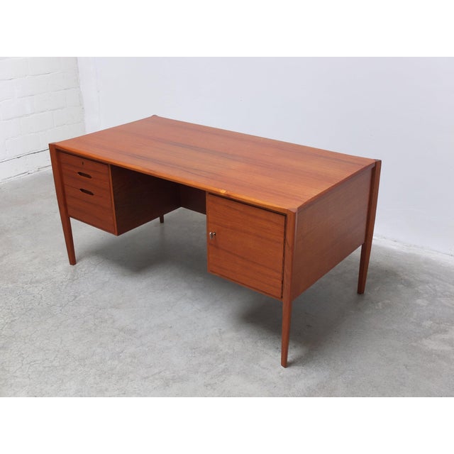 Freestanding Desk with Bookshelf by Wilhelm Renz, 1960s For Sale - Image 14 of 18