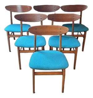 Chairs by Farstrup, Denmark, 1961, Set of 6