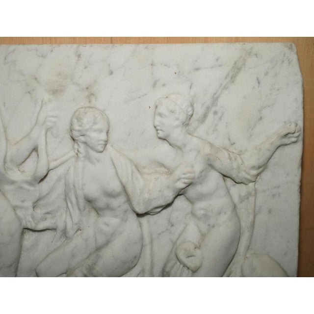 Antique Roman Style Marble with the Courtesans after Alcibiades For Sale - Image 4 of 11