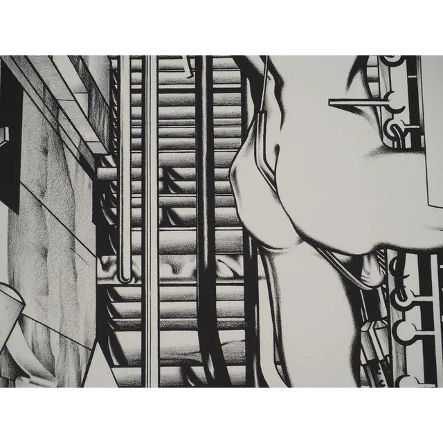 Francisco Melo, Not Futuristic, Lithograph For Sale - Image 5 of 8