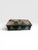Victorian Vintage Hand Painted Slant Front Correspondence Box. For Sale - Image 3 of 12