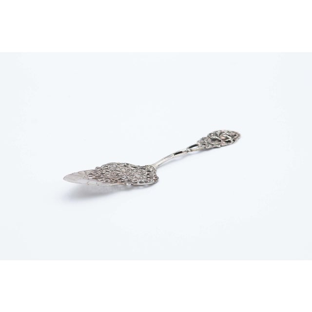 Silver Dessert Serving Spatula For Sale - Image 4 of 4