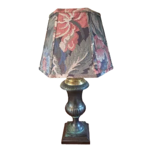 Vintage Mid 20th Century Wildwood Bronze Urn Trophy Lamp