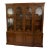 Henredon 18th Century Portfolio Georgian Lighted China Cabinet For Sale