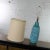 Mid 20th Century Mid Century Modern Table Lamp Large Turquoise Lava Glaze Ceramic After Fantoni For Sale - Image 6 of 13
